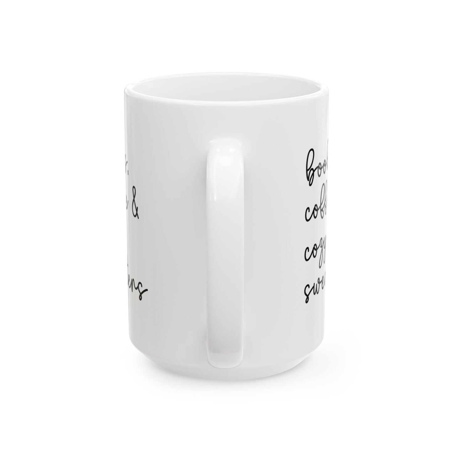 Books Coffee & Cozy Sweaters Mug