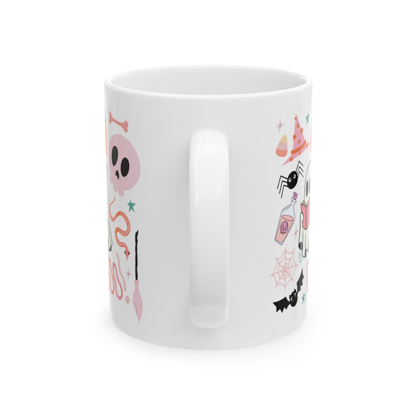 Pastel Halloween Bookish Mug, (11oz, 15oz)