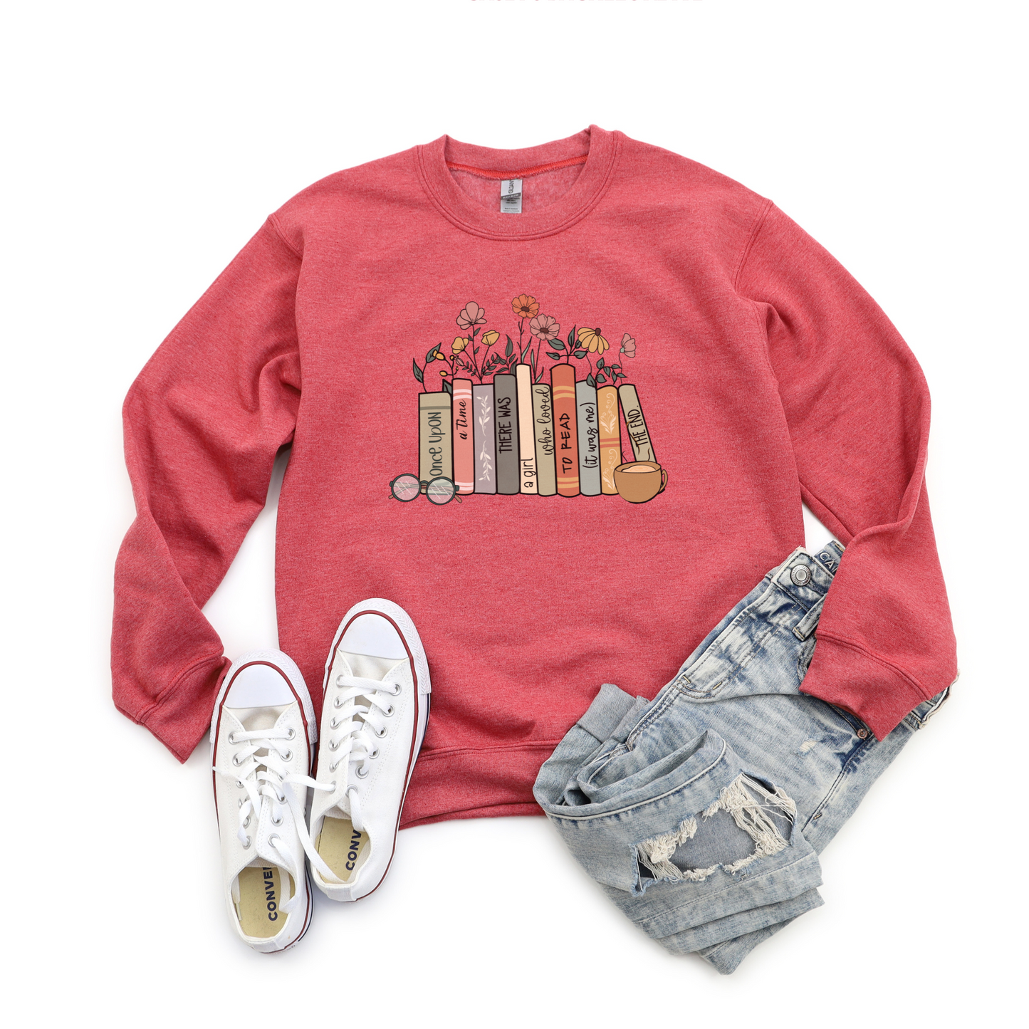 Cozy Book Lover Sweatshirt