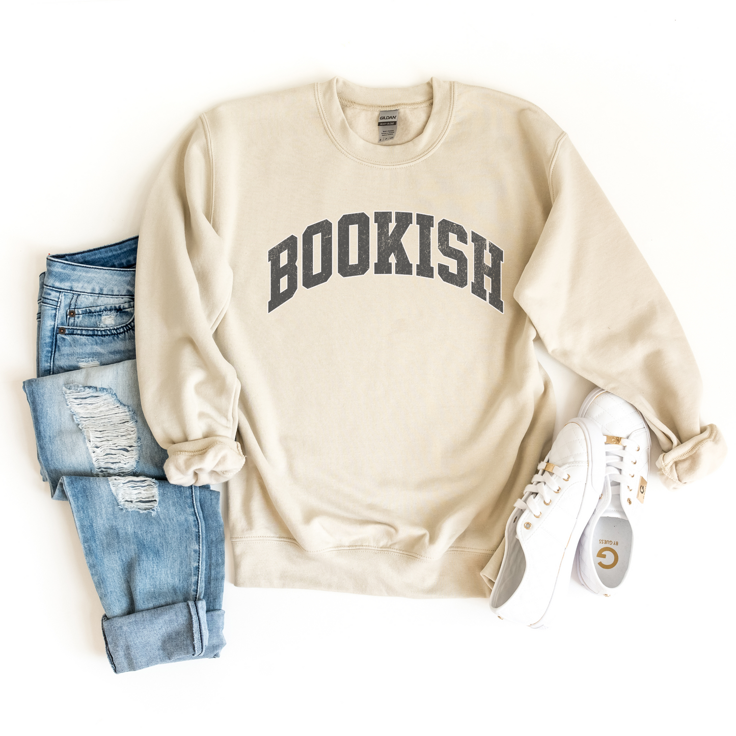 Collegiate Style Bookish Sweatshirt