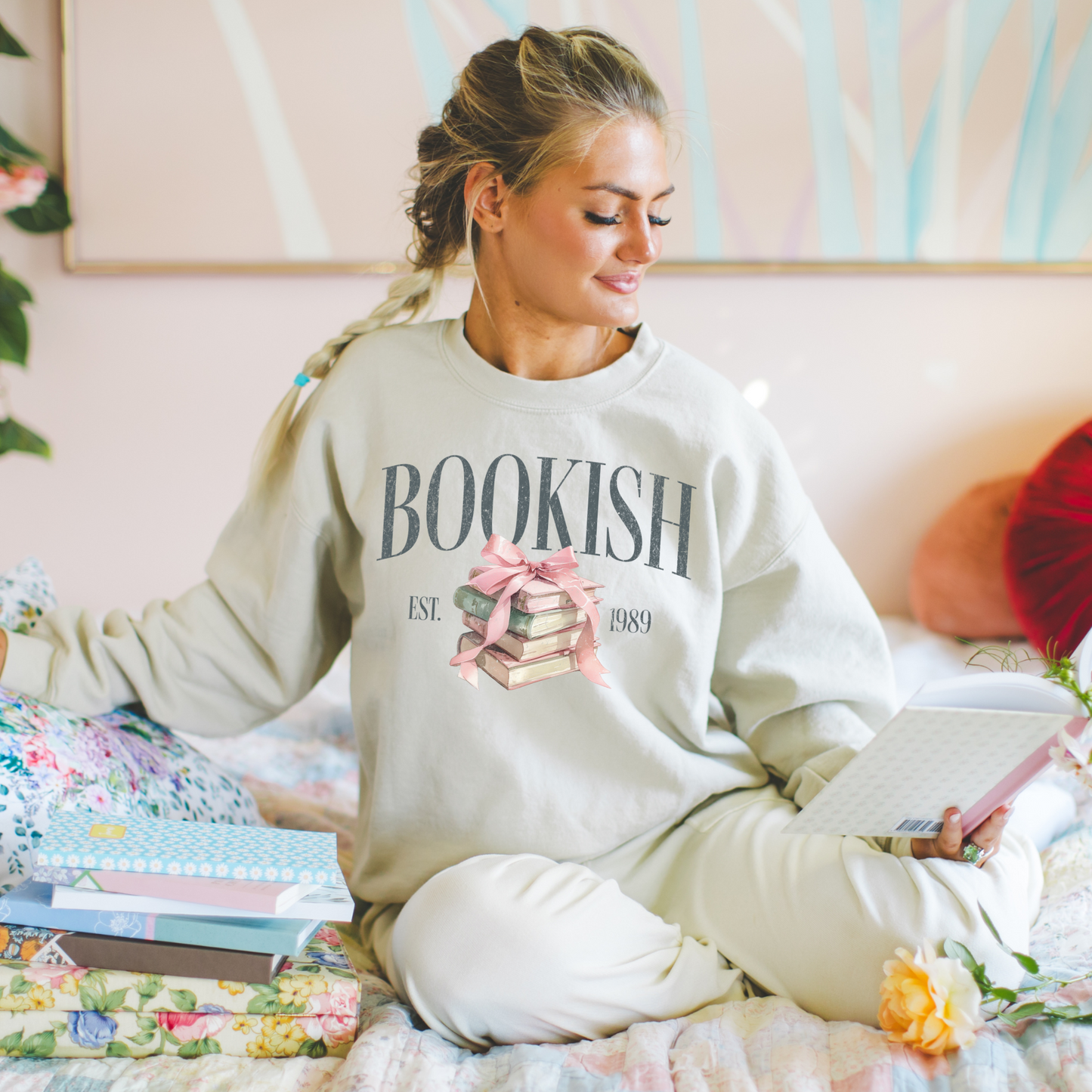 Coquette Bookish Sweatshirt