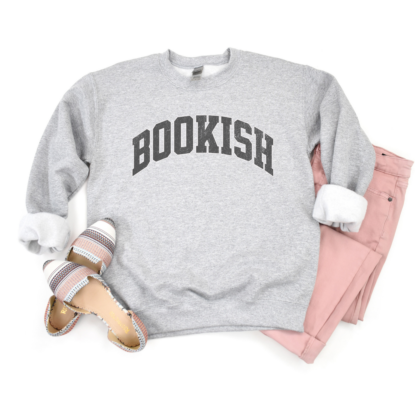 Collegiate Style Bookish Sweatshirt