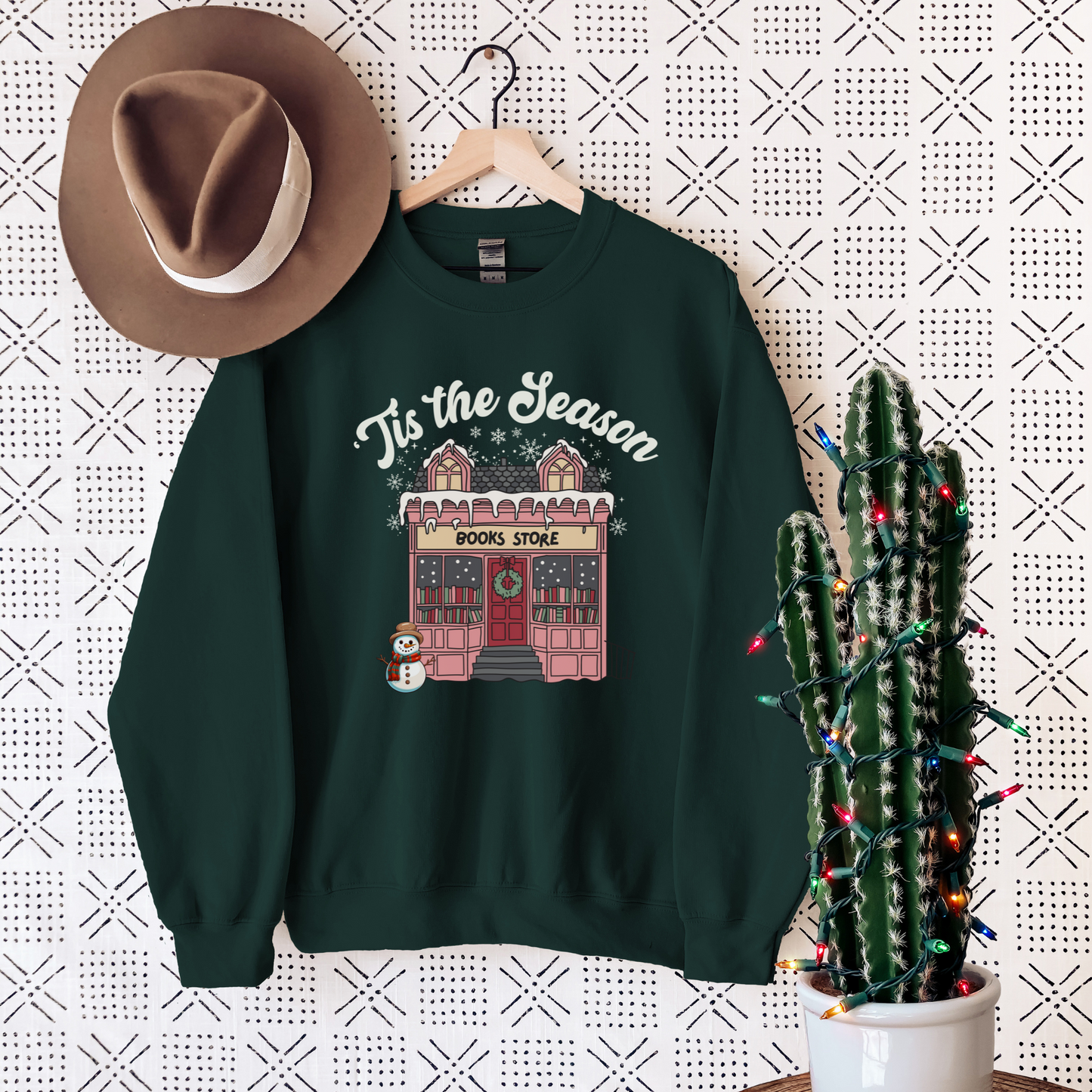 'Tis The Season Bookworm Holiday Sweatshirt