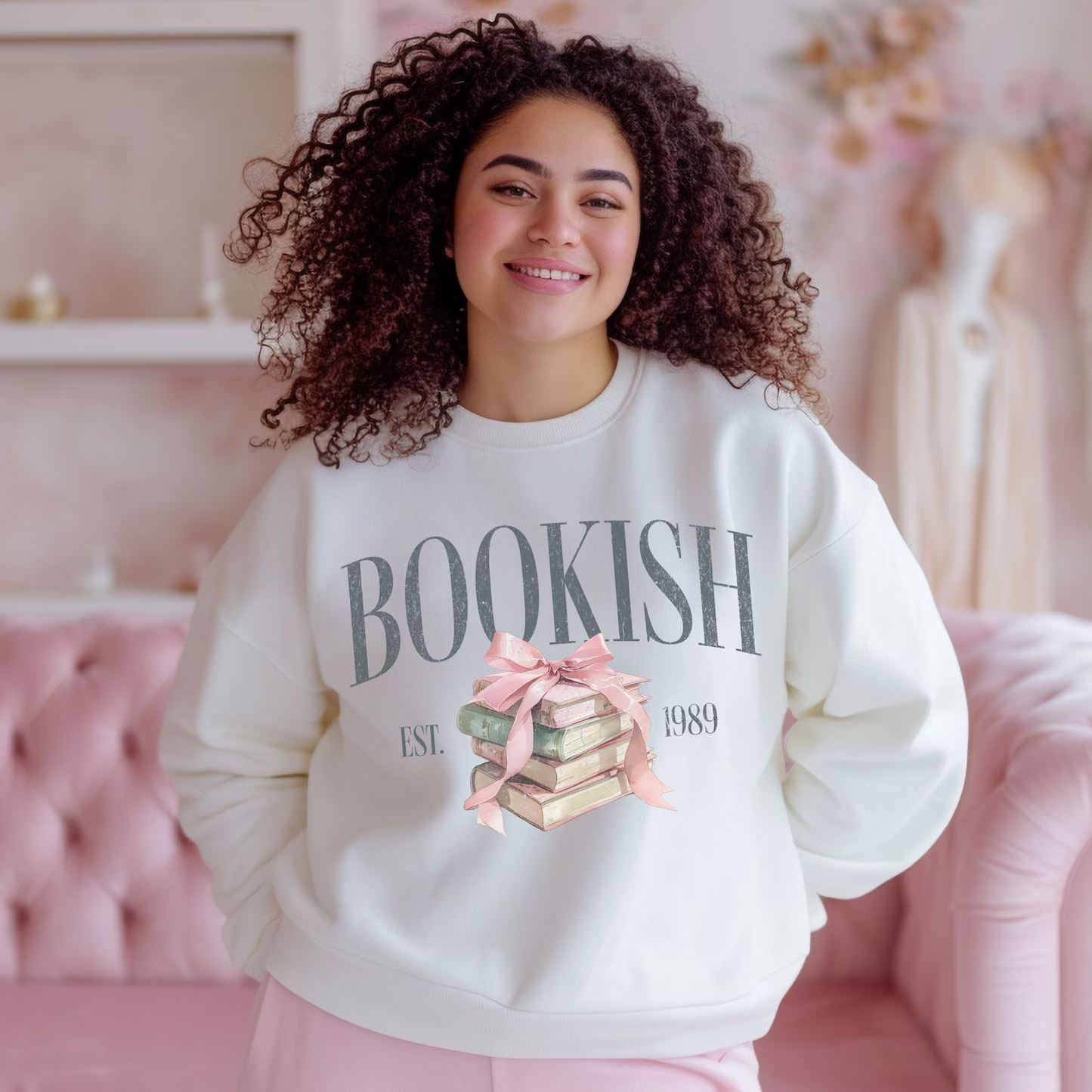 Coquette Bookish Sweatshirt