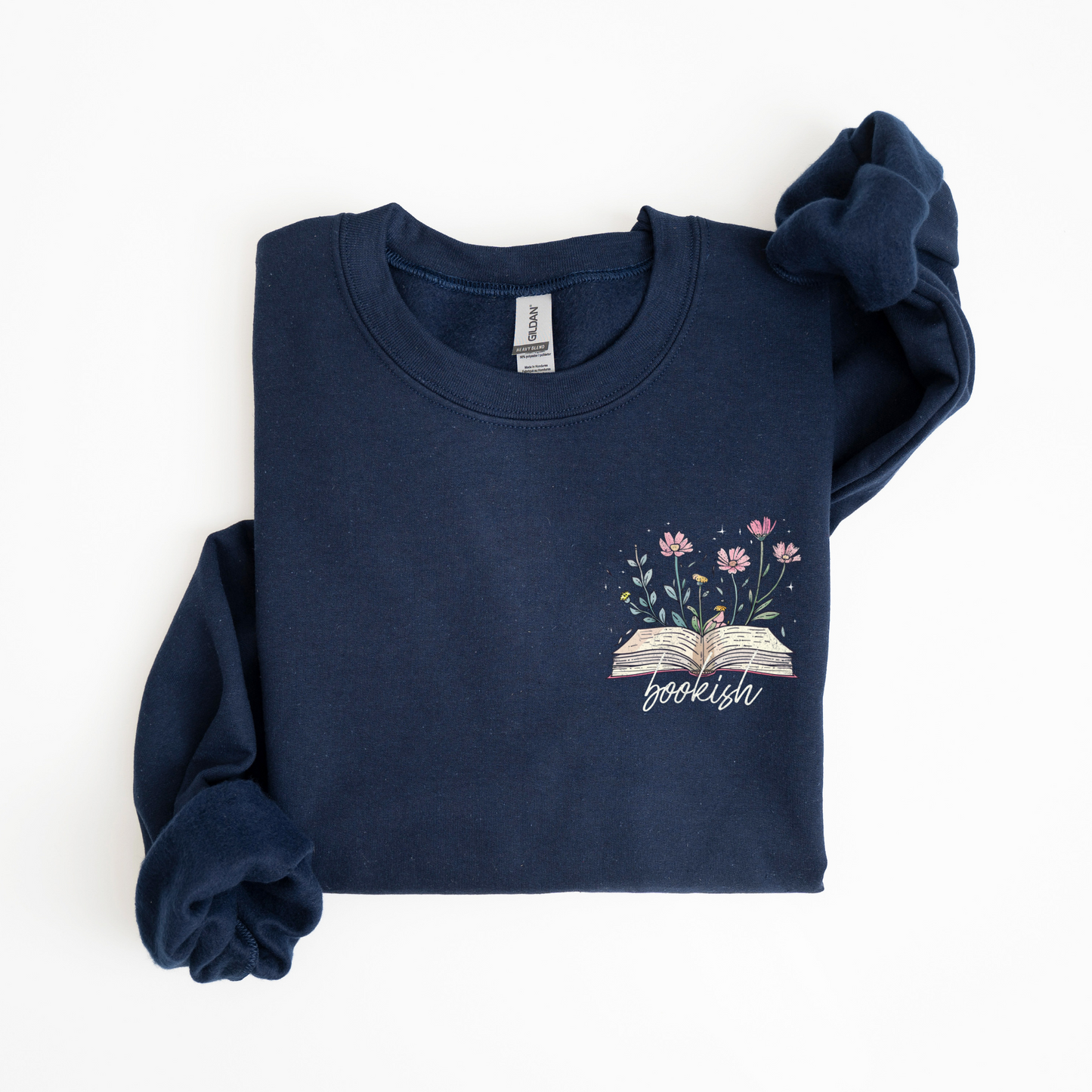 Bookish Floral Crewneck