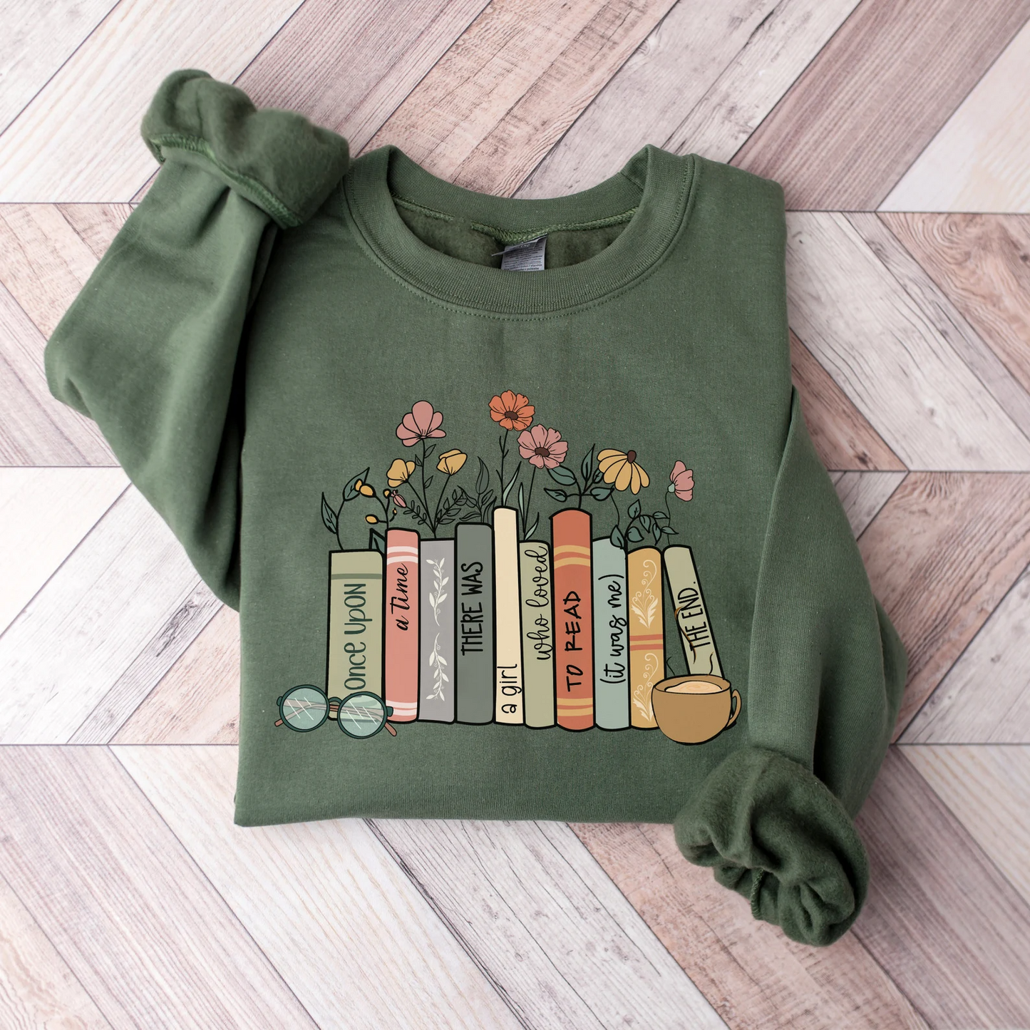 Cozy Book Lover Sweatshirt