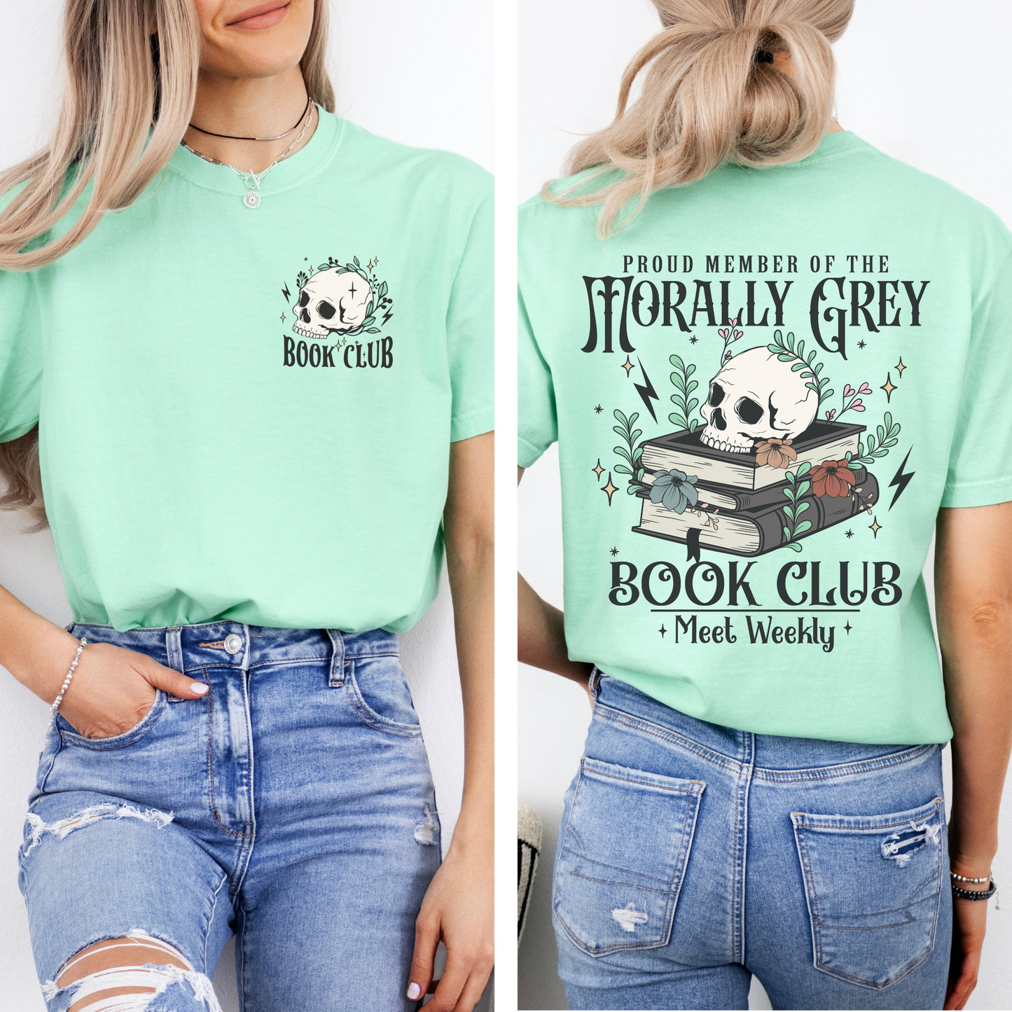 Morally Grey Book Club Tee