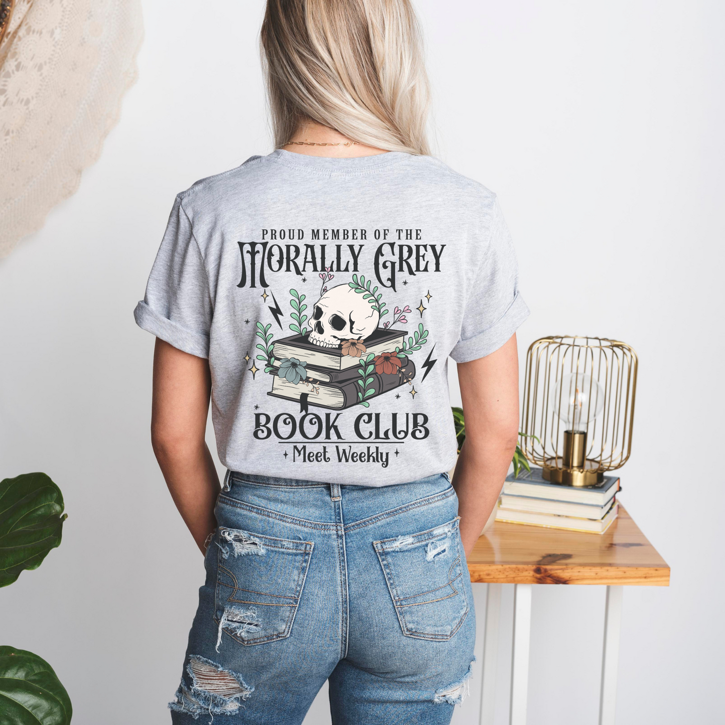 Morally Grey Book Club Tee