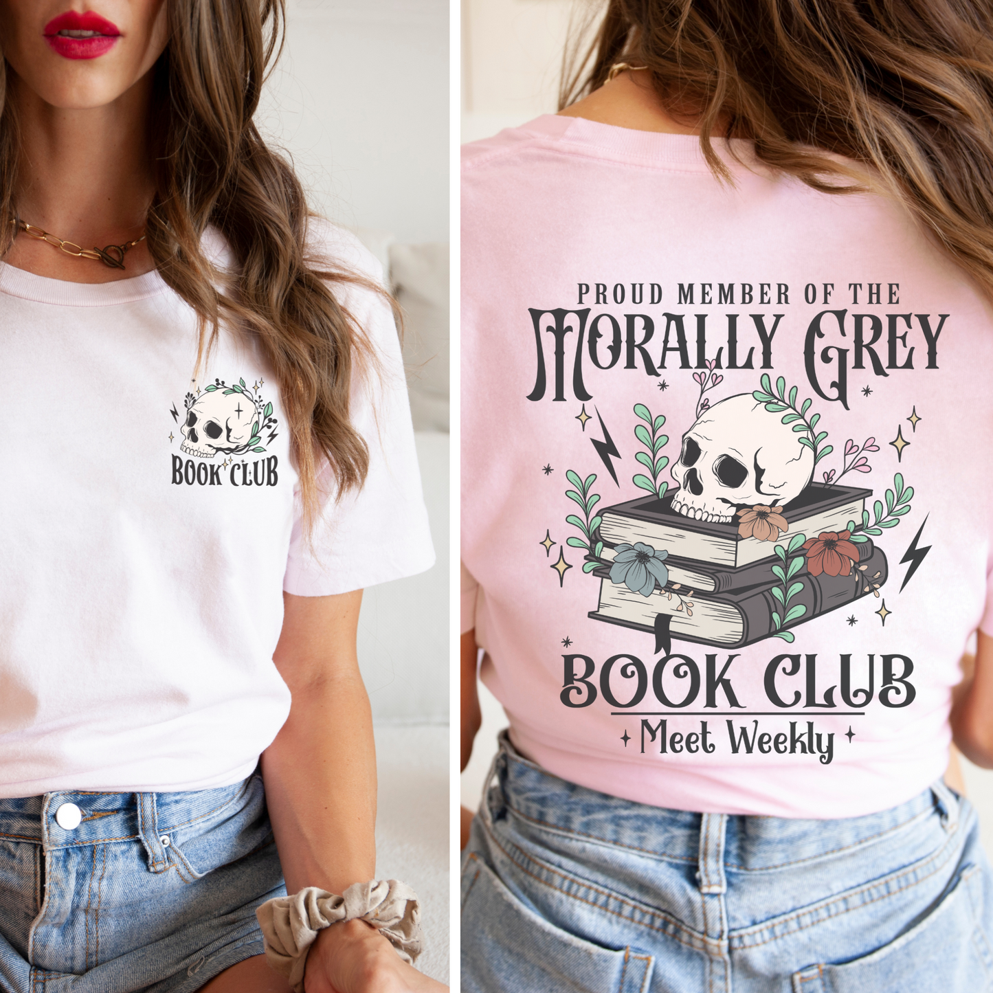 Morally Grey Book Club Tee