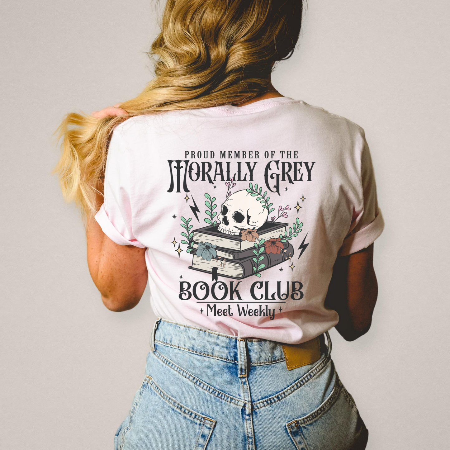 Morally Grey Book Club Tee