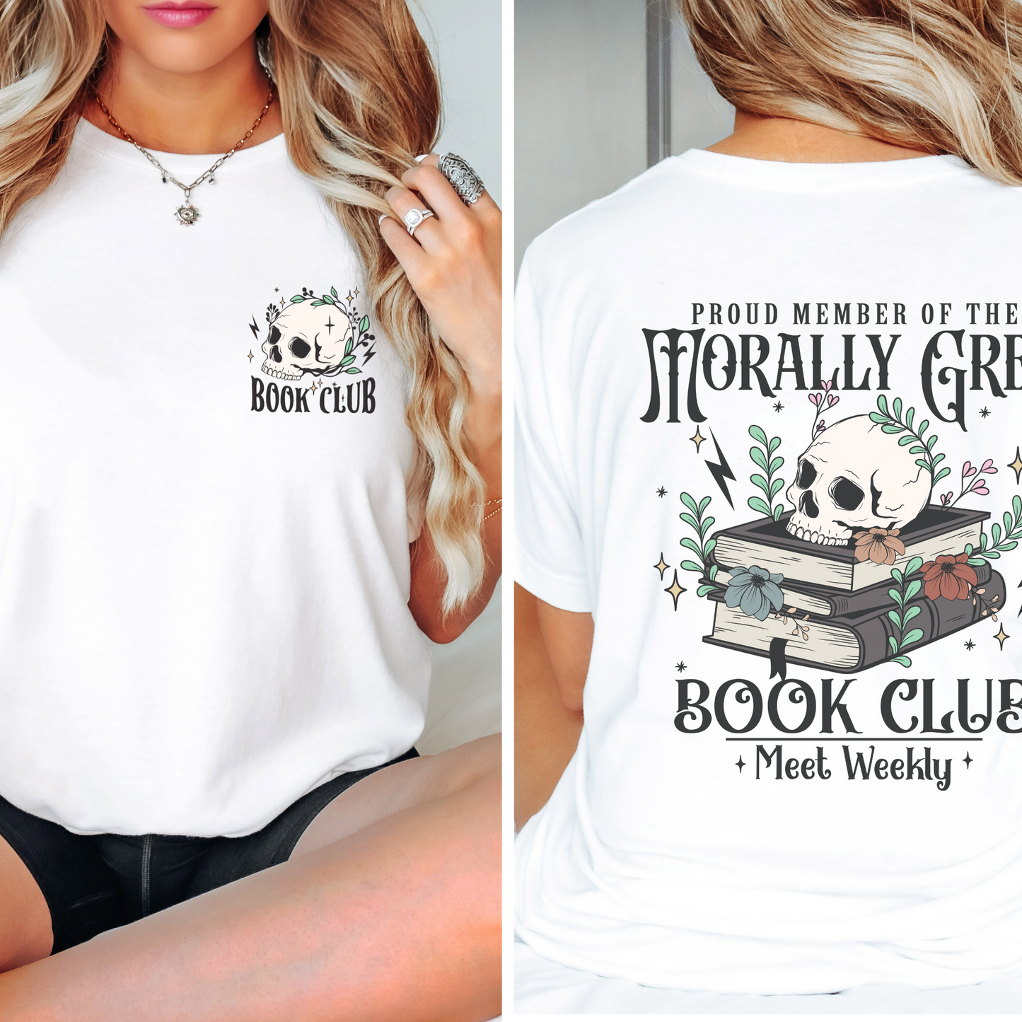 Morally Grey Book Club Tee