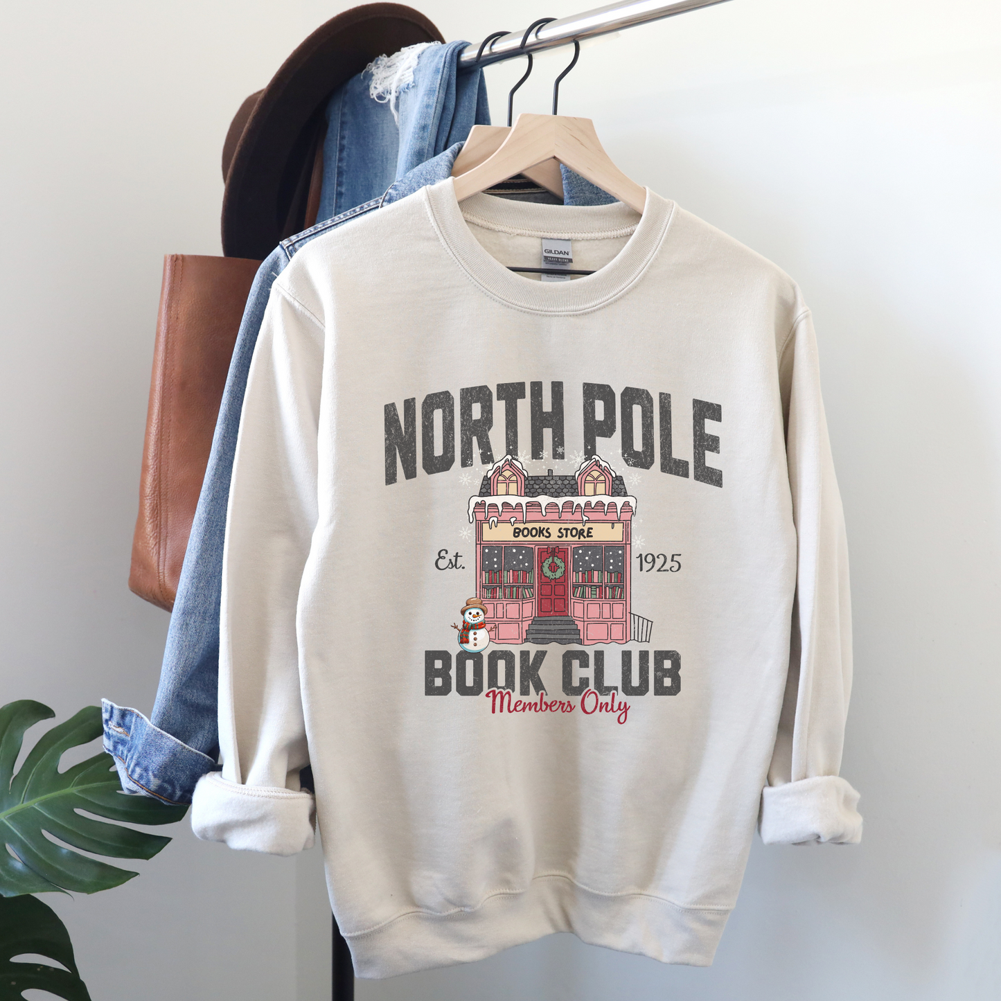 North Pole Book Club Sweatshirt