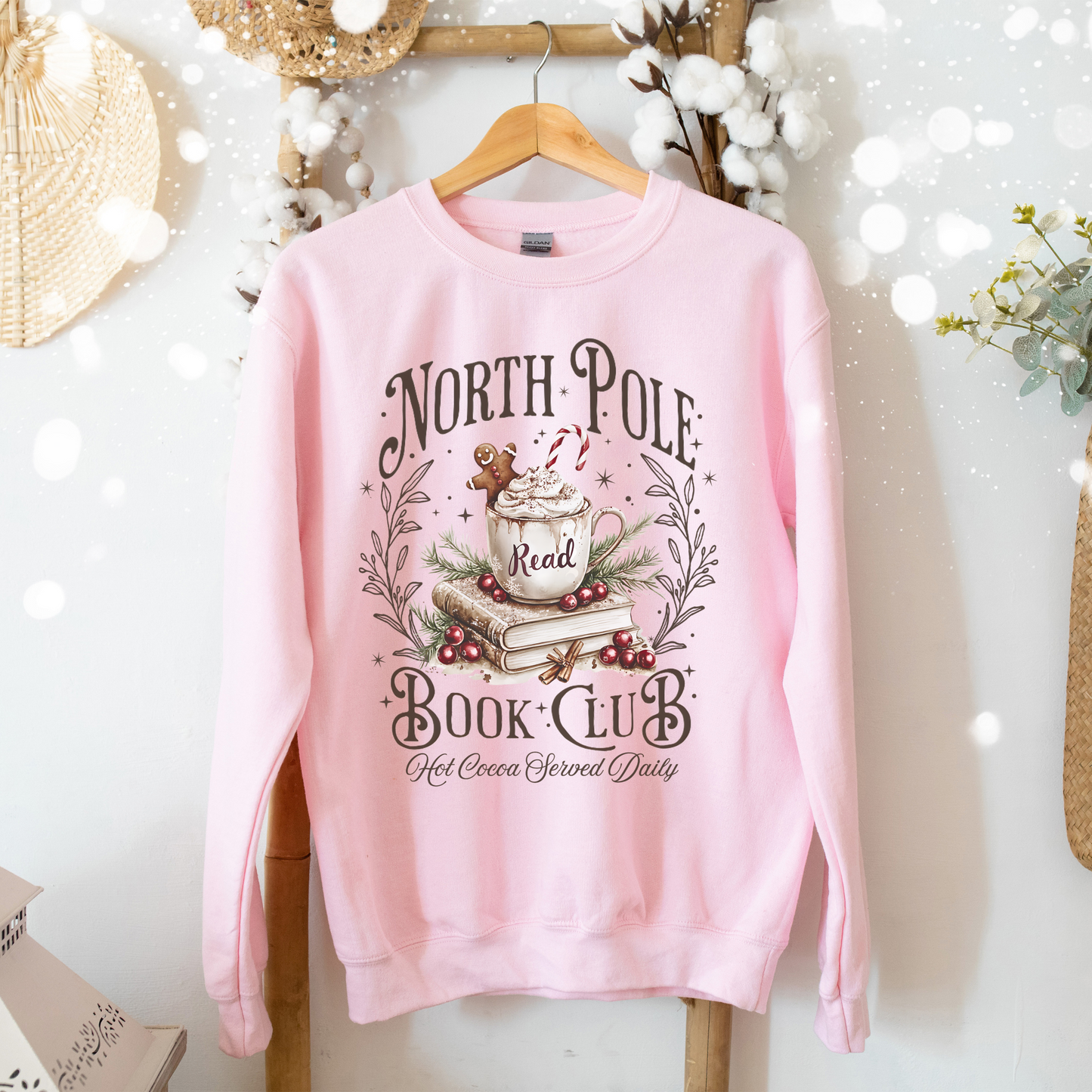 North Pole Book Club Sweatshirt