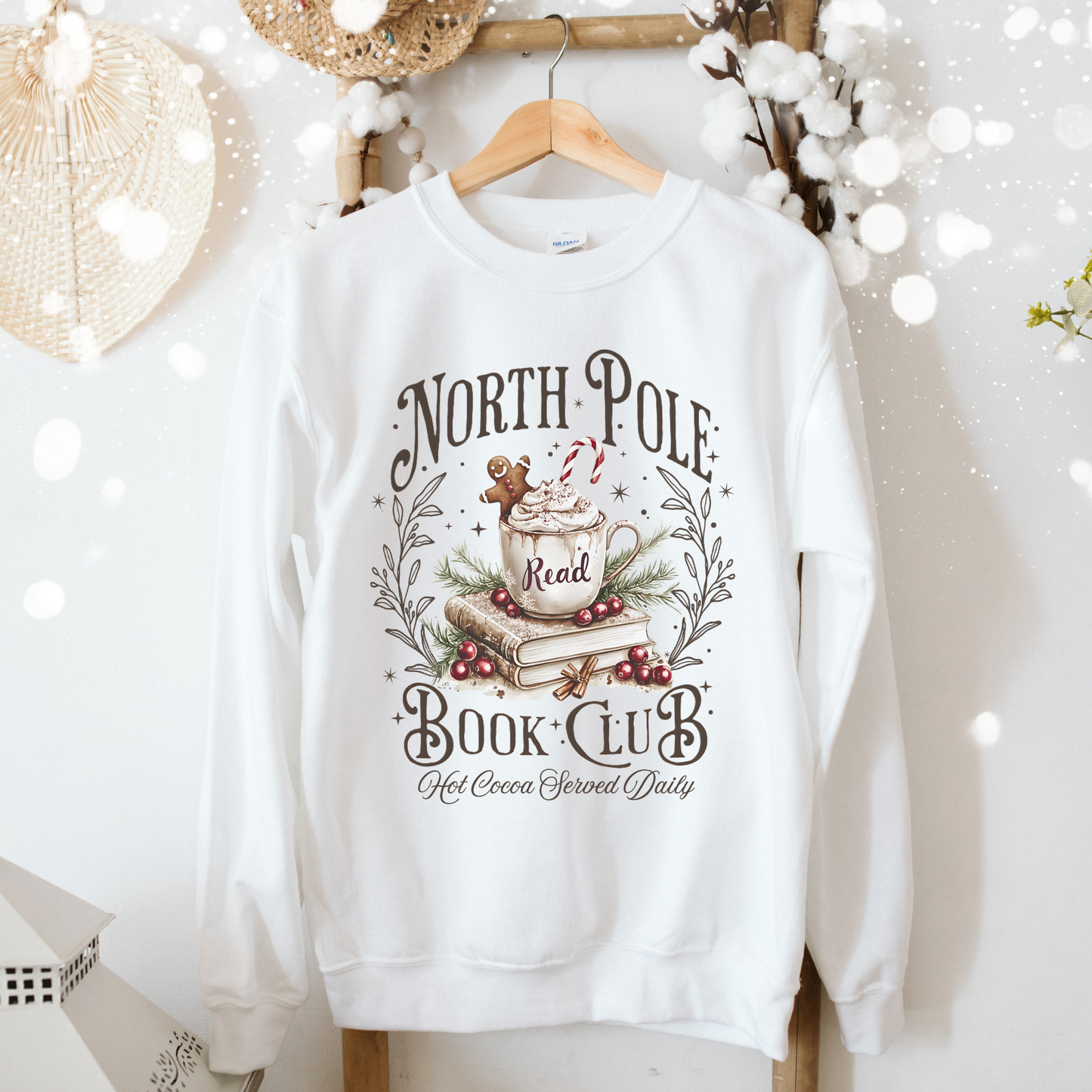 North Pole Book Club Sweatshirt