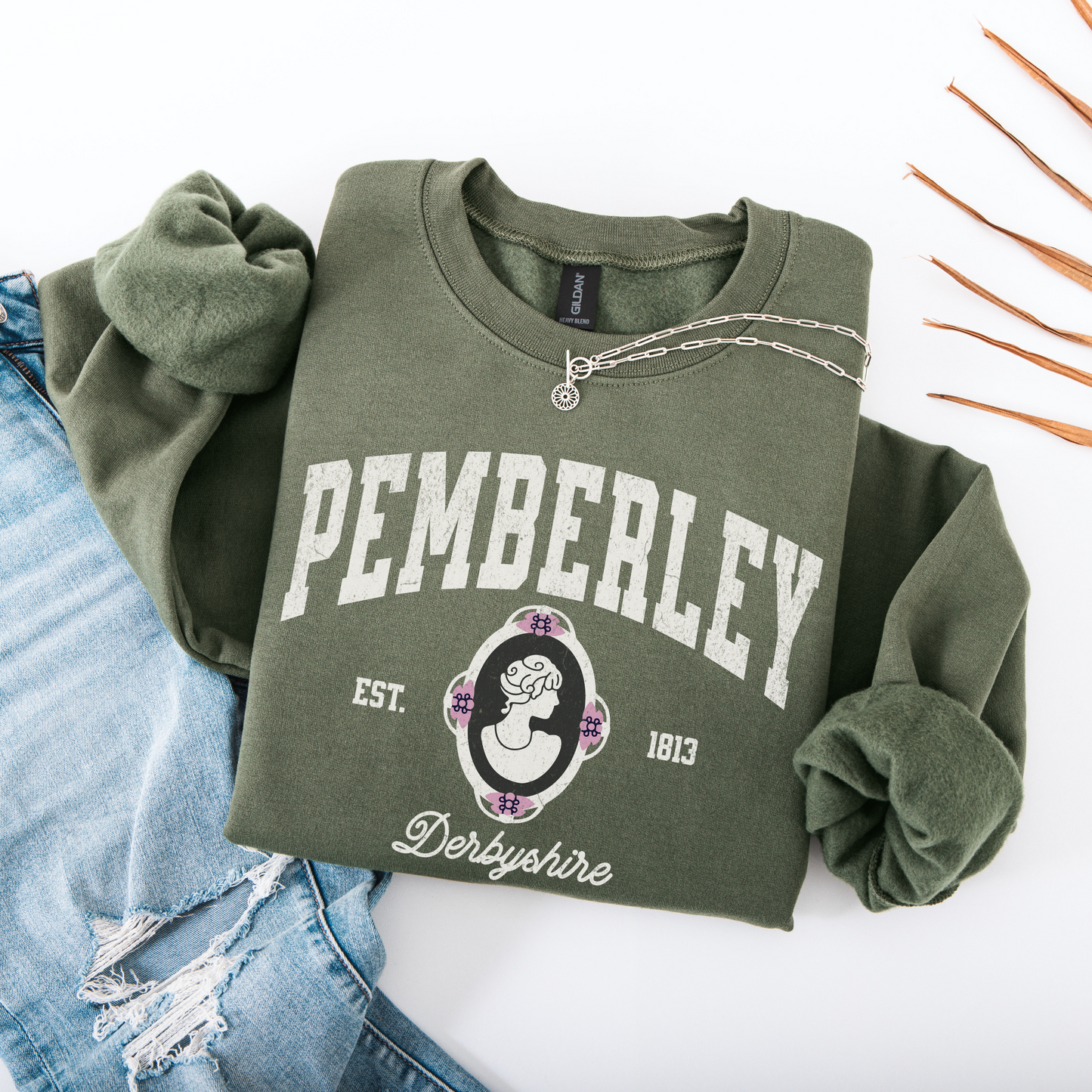 Jane Austen Pemberely Sweatshirt