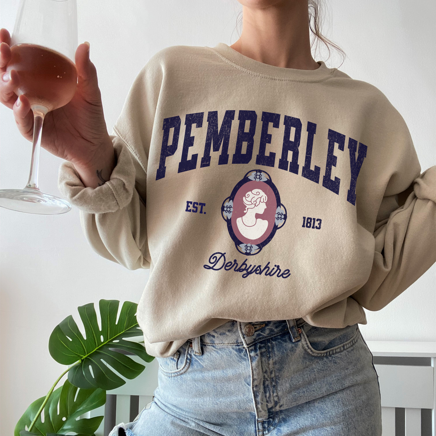 Jane Austen Pemberely Sweatshirt