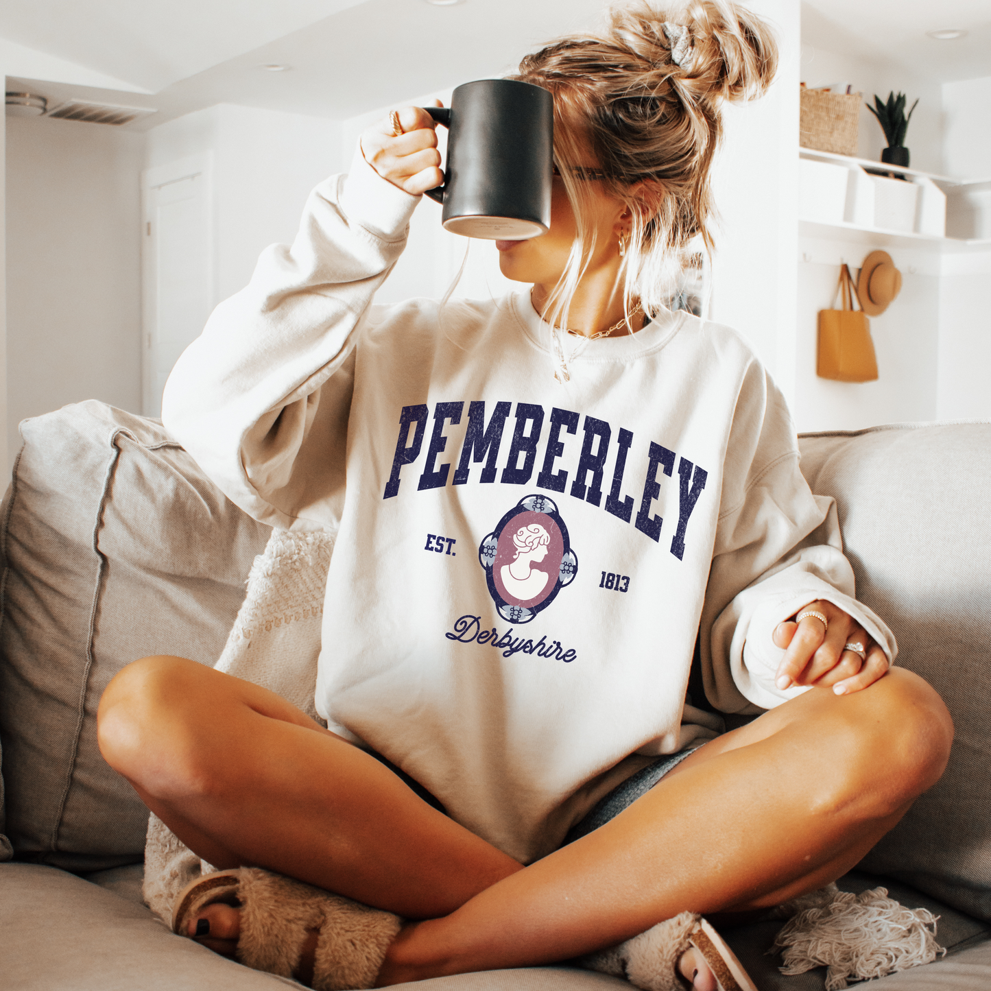 Jane Austen Pemberely Sweatshirt