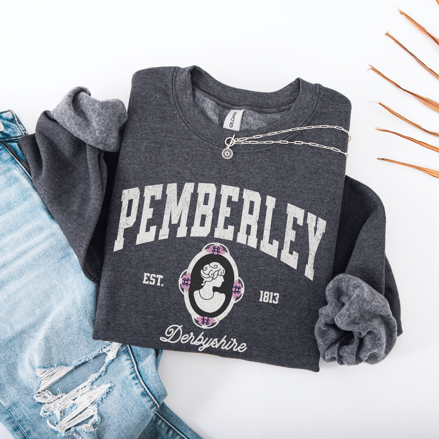 Jane Austen Pemberely Sweatshirt