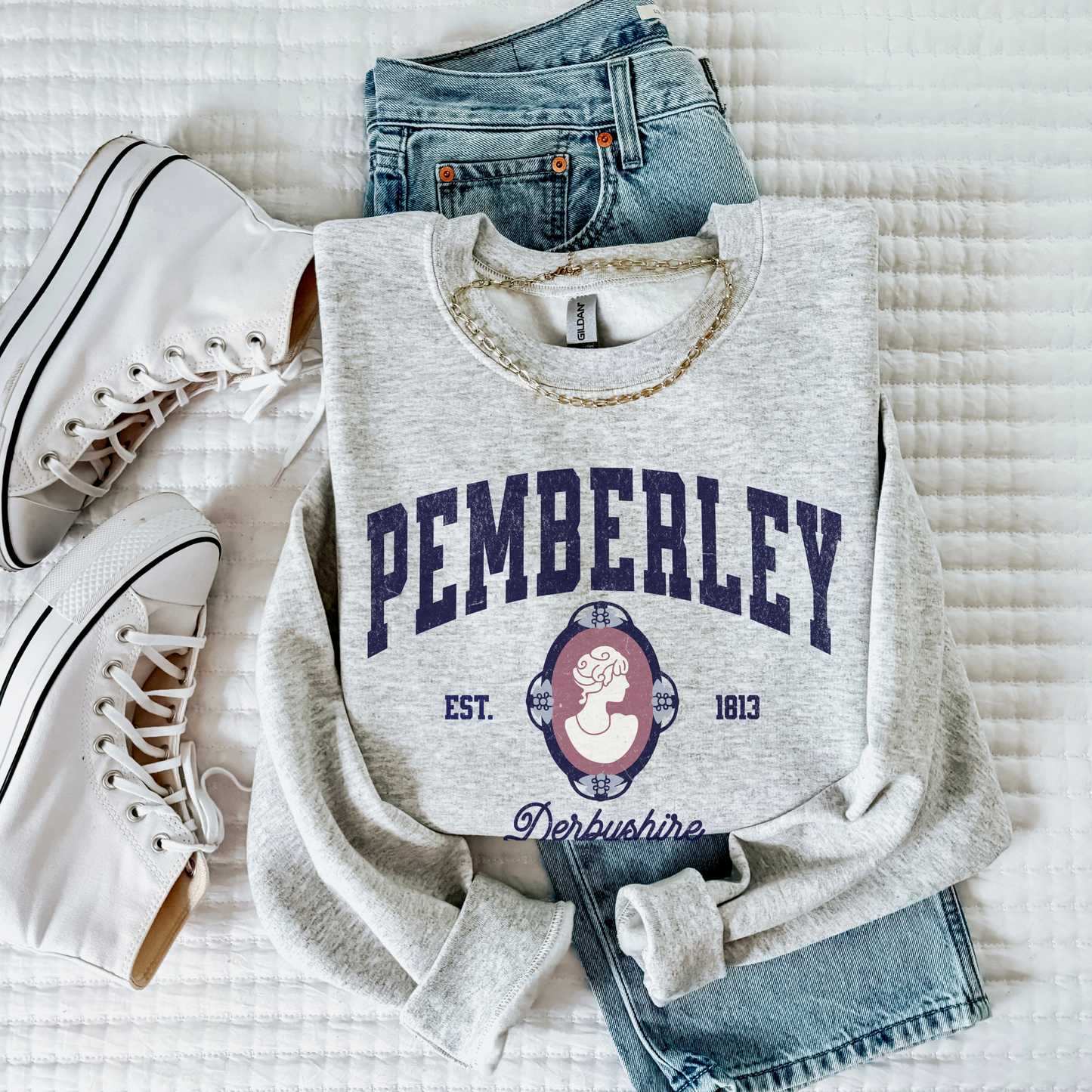 Jane Austen Pemberely Sweatshirt