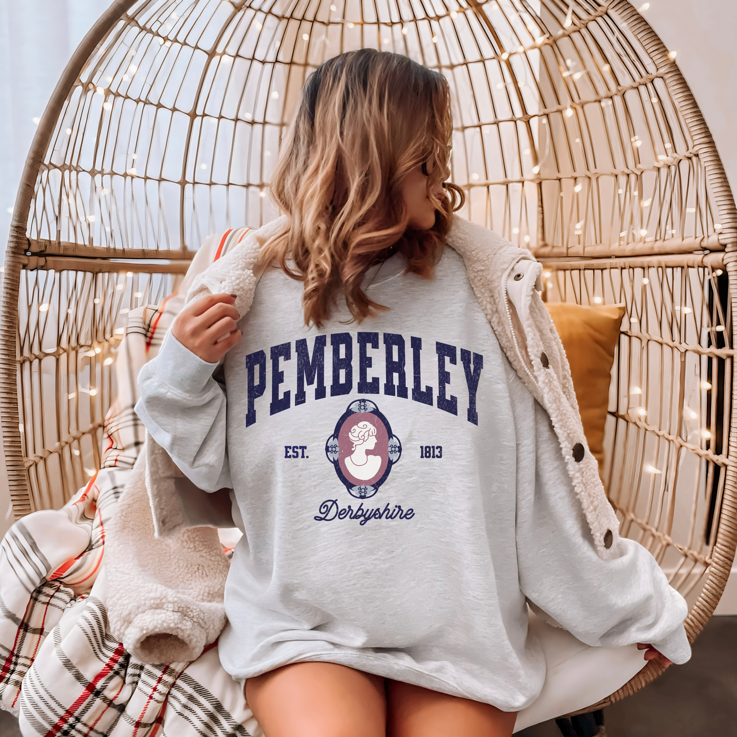 Jane Austen Pemberely Sweatshirt